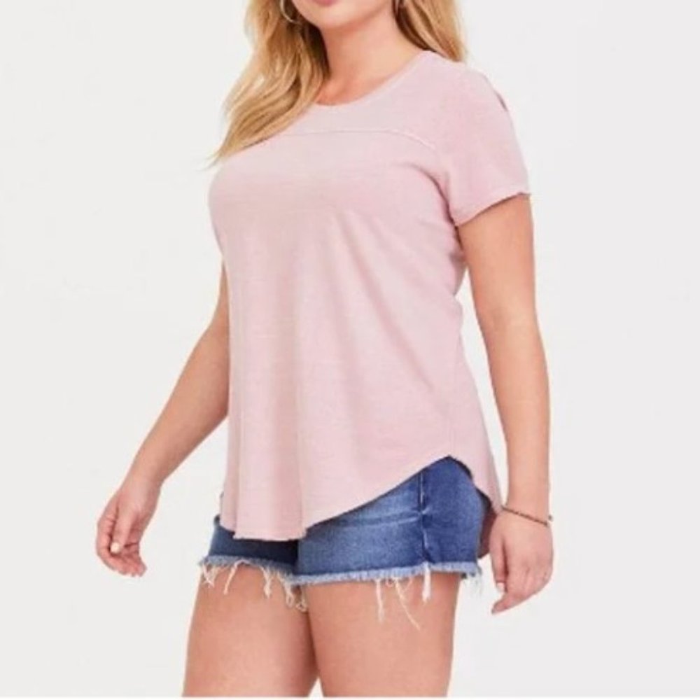 Torrid Pink Classic Fit Tee size 4